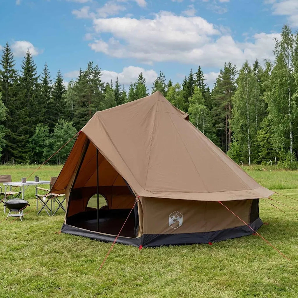 Tenda Familiare Marrone 6 persone Policotone 42017495