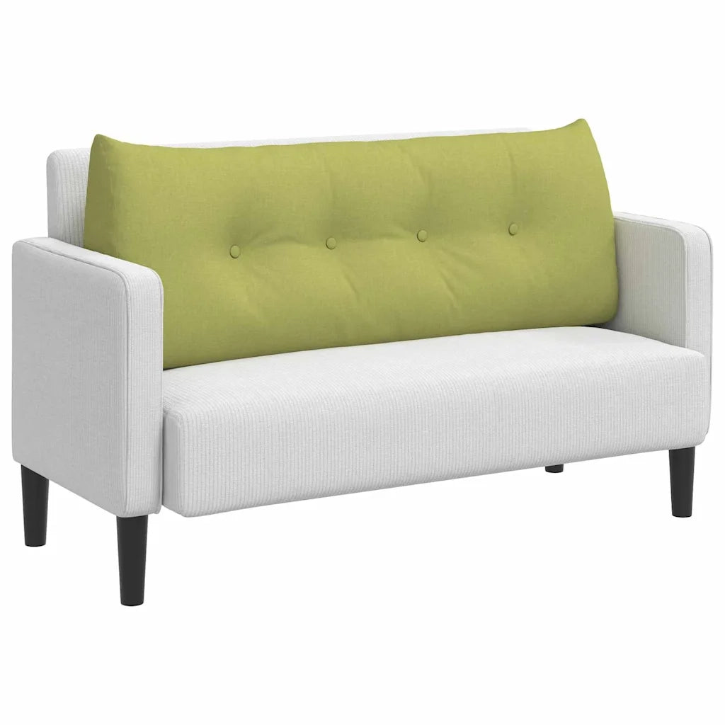 Cuscino per Schiena | Cuscino dorsale Verde chiaro 120 x 24 x 50 cm Tessuto