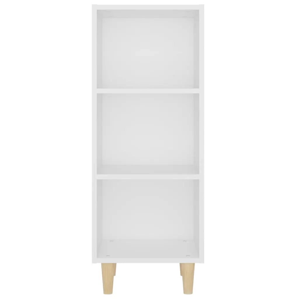 Credenza Bianca 34,5x32,5x90 cm in Legno Multistrato cod mxl 23578
