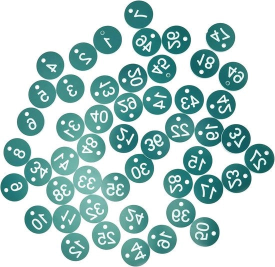 50 Etichette numerate per allevamento agricolo apiario bestiame riproduzione prodotti ortofrutticoli.