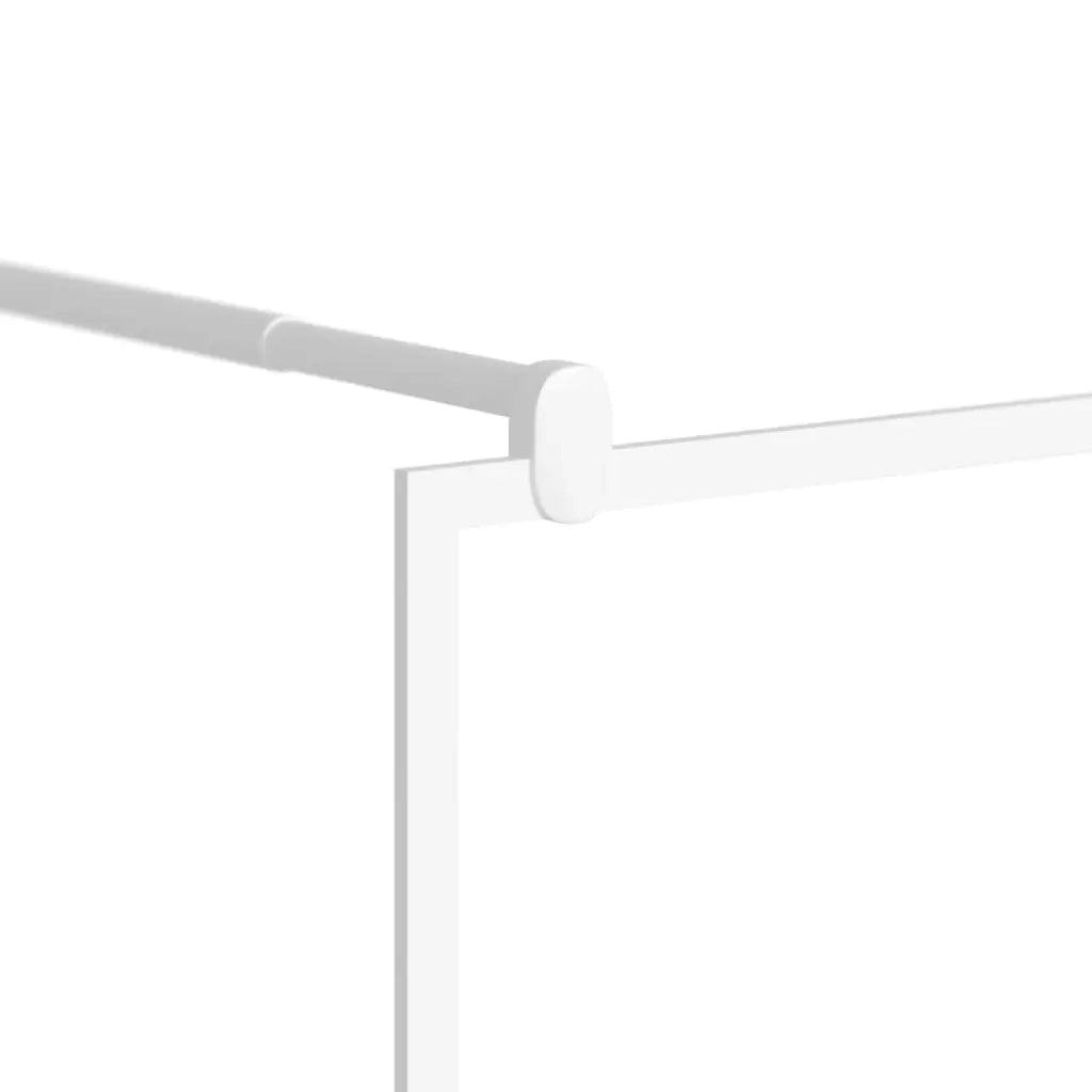 Parete per Doccia Walk in 80x195 cm in Vetro ESG Bianco 151868