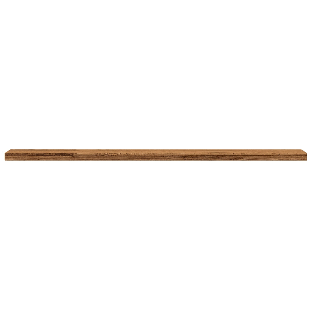 vidaXL Ripiani Libreria 4 pz Legno Vecchio 60x10x1,5 cm in Truciolato