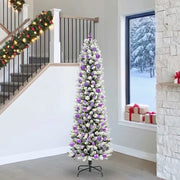 Albero di Natale artificiale con 300 LED Bianco 240 cm 3396135