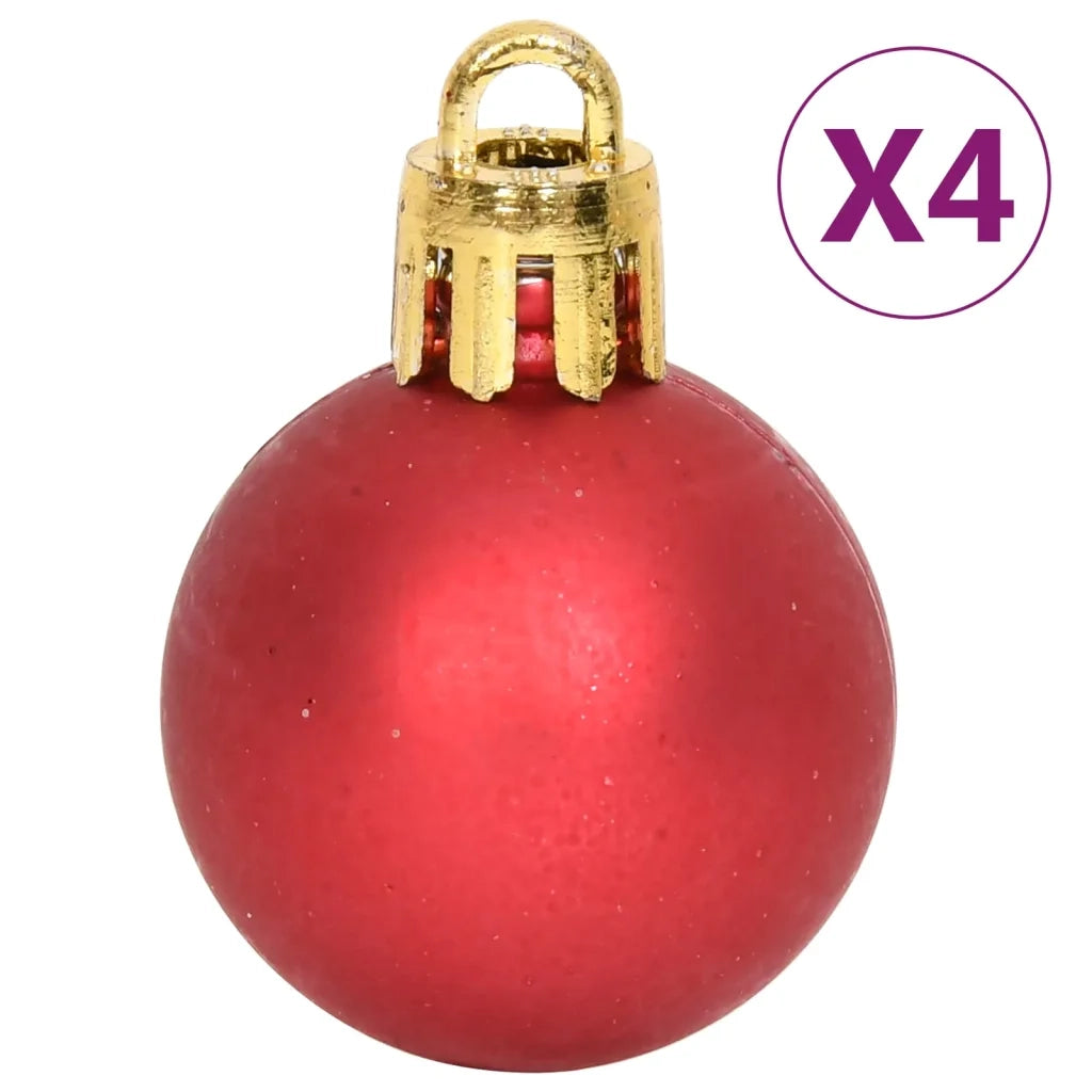 Set Addobbi di Natale 64 pz Rosso e Bianco CFW5599449