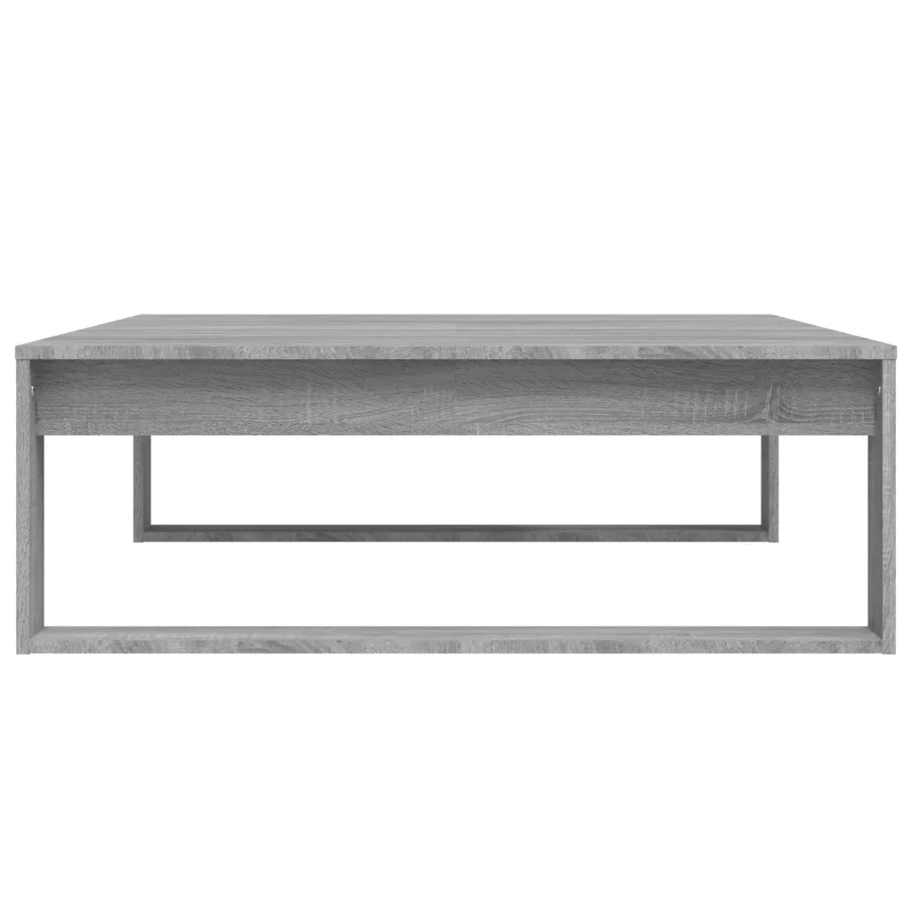 Tavolino Salotto Grigio Sonoma 100x100x35 cm Legno Multistrato cod mxl 27365