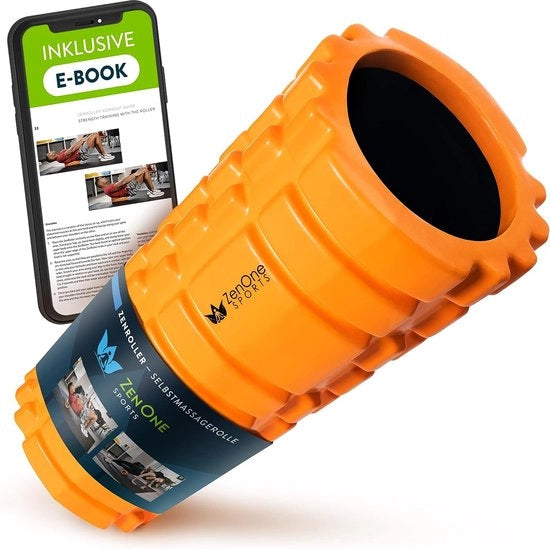 Fasciarol Premium per massaggi trigger point, incluso ebook e poster di apertura, colore arancione