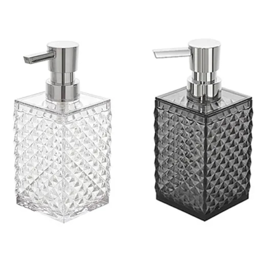 DOSASAPONE IN PLASTICA MODELLO MILANO DIM. CM(LXPXH):6,4X6,4X16 TRASPARENTE Idroweb