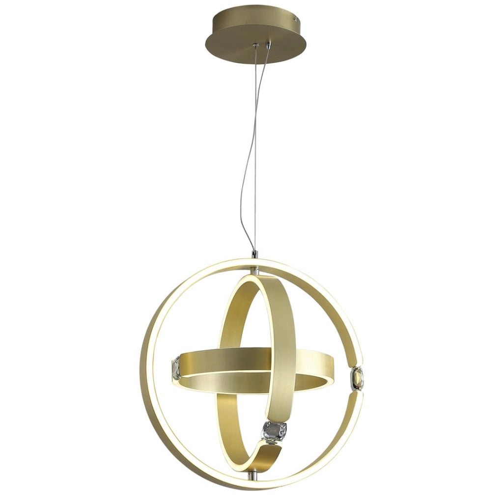 Lampadario LED Sirius Milagro 80W 4000K Ø50 dorato