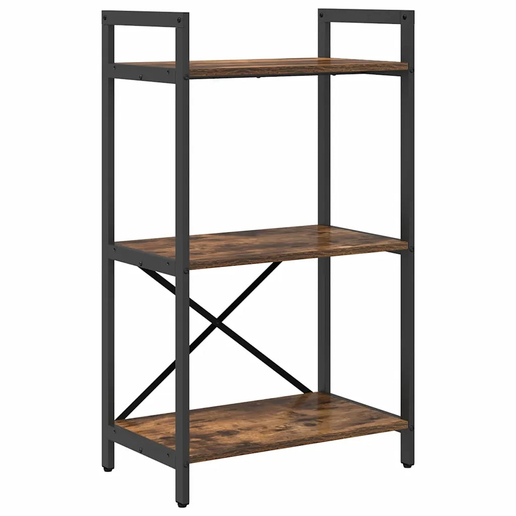 Libreria 3 livelli 56 x 34 x 96 cm Legno ingegnerizzato 883876