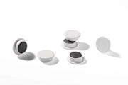 Magnetico Duro Ø 37 mm Rond Bianco 1 set(s) 475502