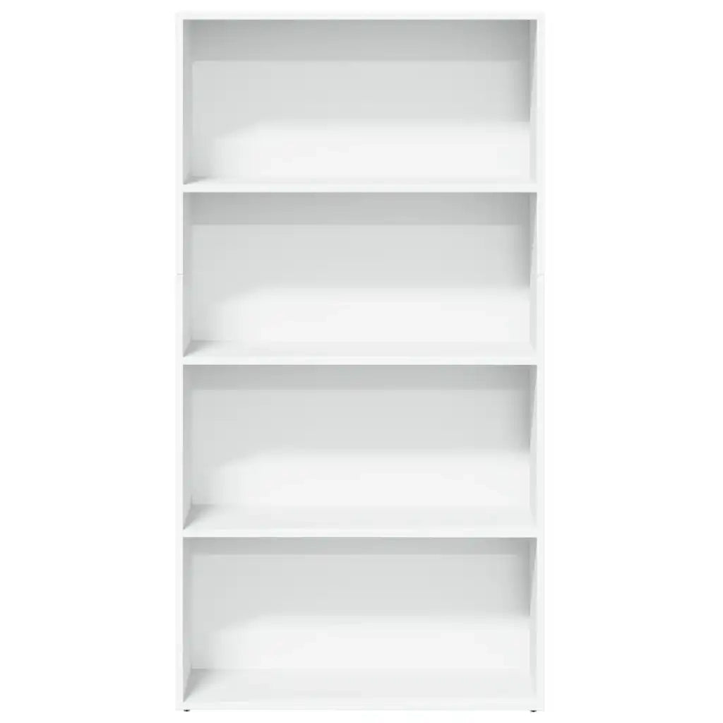 Libreria Bianca 80x30x152 cm in Legno Multistrato 857940
