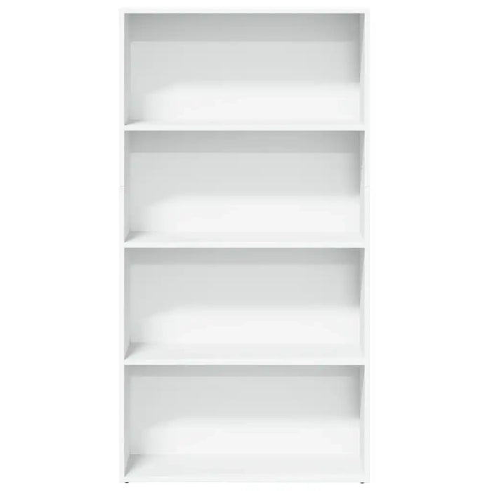 Libreria Bianca 80x30x152 cm in Legno Multistrato 857940