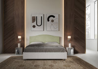 Letto Matrimoniale 160x200 cm con Rete Grace Tè verde