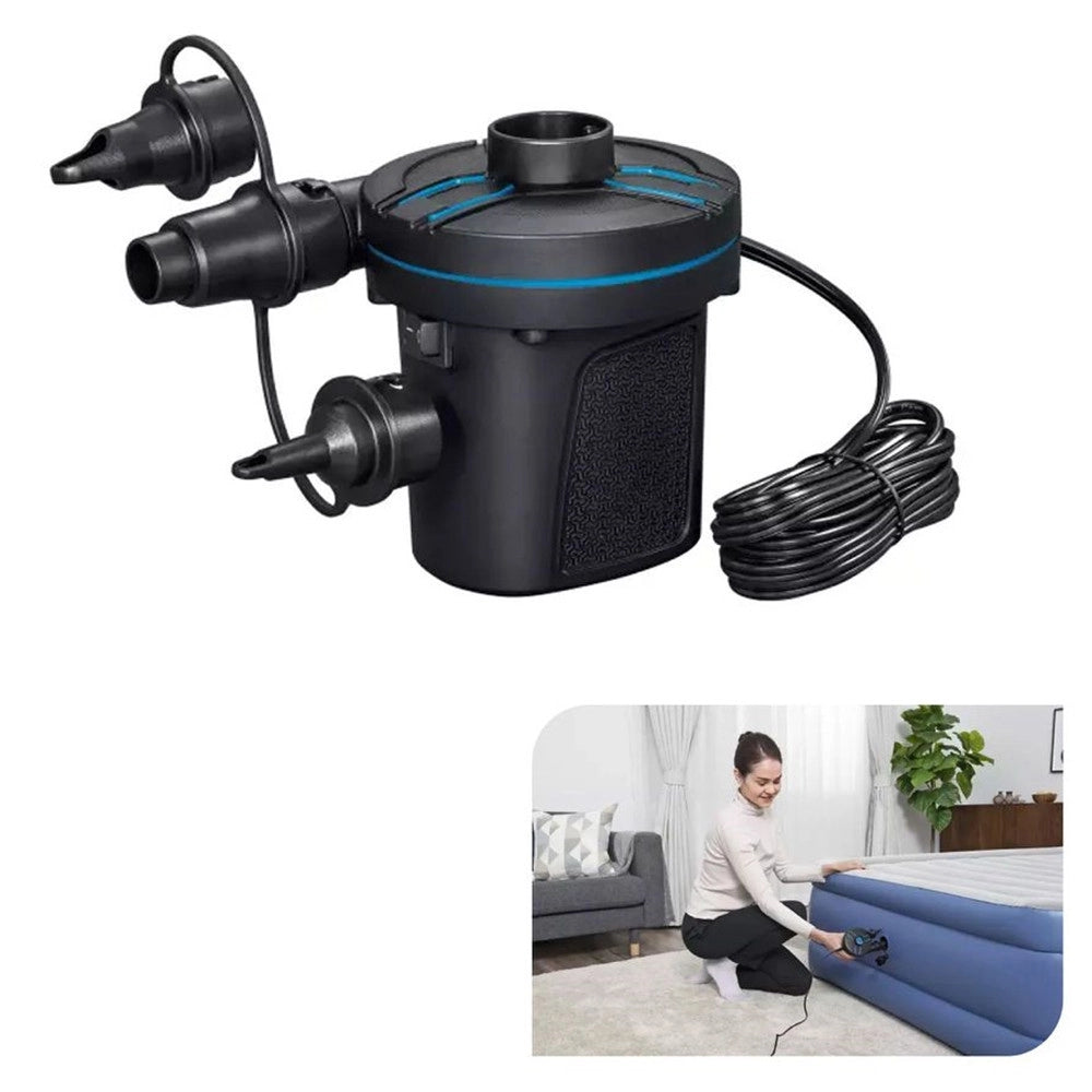 Trade Shop - Pompa Di Gonfiaggio Elettrica Powertouch Corrente Continua Dc Caricatore 12v 680l/m 62257 -