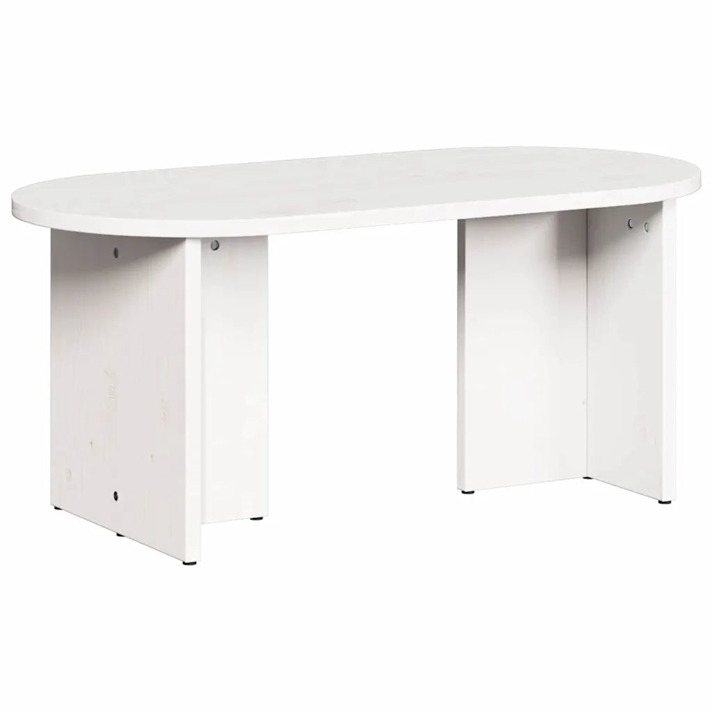 Tavolino da salotto Bianco 80 x 39,5 x 35 cm 873542