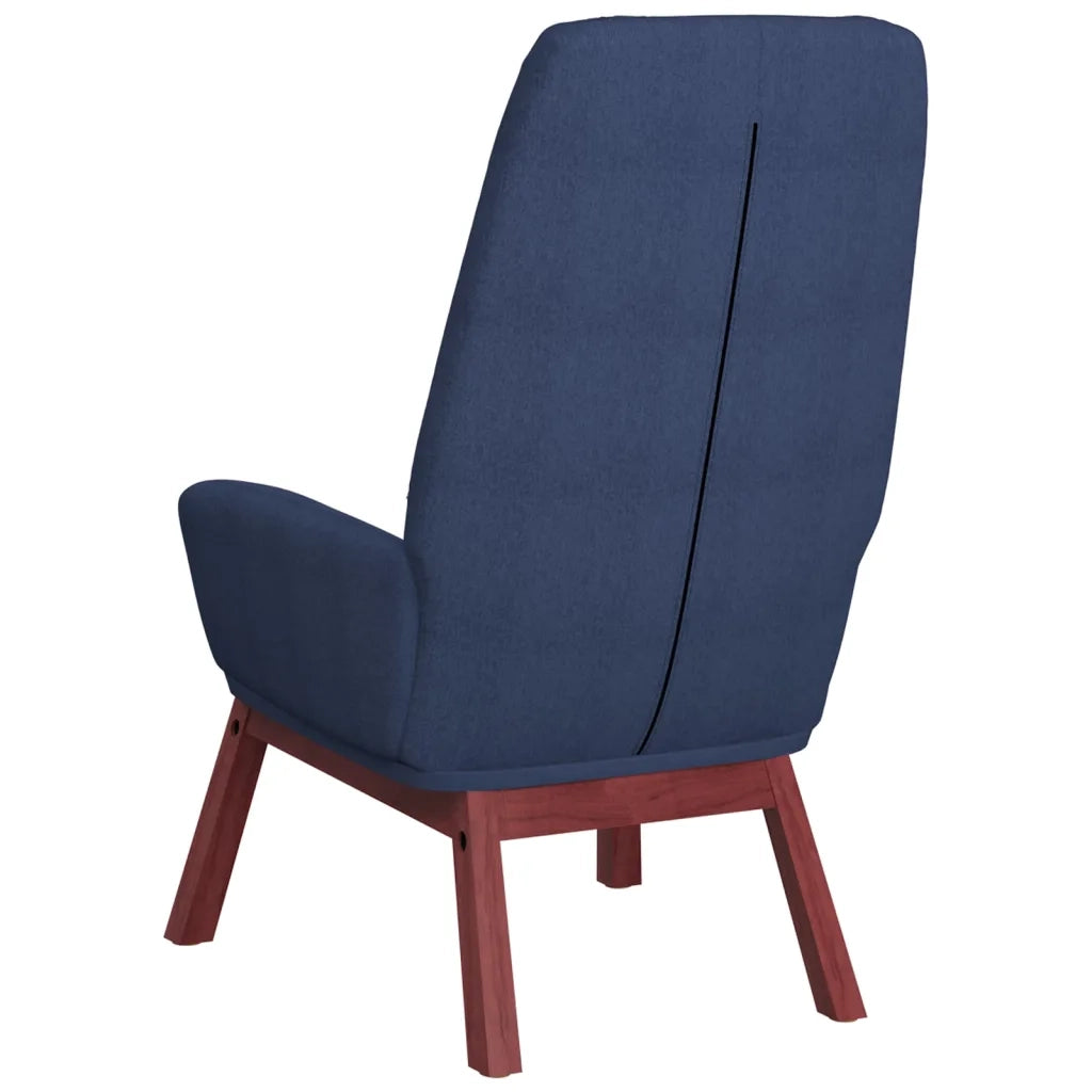 Sedia Relax Blu in Tessuto 341387