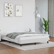 Giroletto-Struttura Letto Bianco 140x200 cm in Similpelle 464668