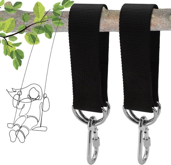 Sistema di fissaggio per lettini - robusto e sicuro - set da 2 - nylon e acciaio