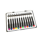 Trade Shop - Set 12 Cacciaviti Torx Per Cellulare Orologi Precisione Punte Di Precisione -
