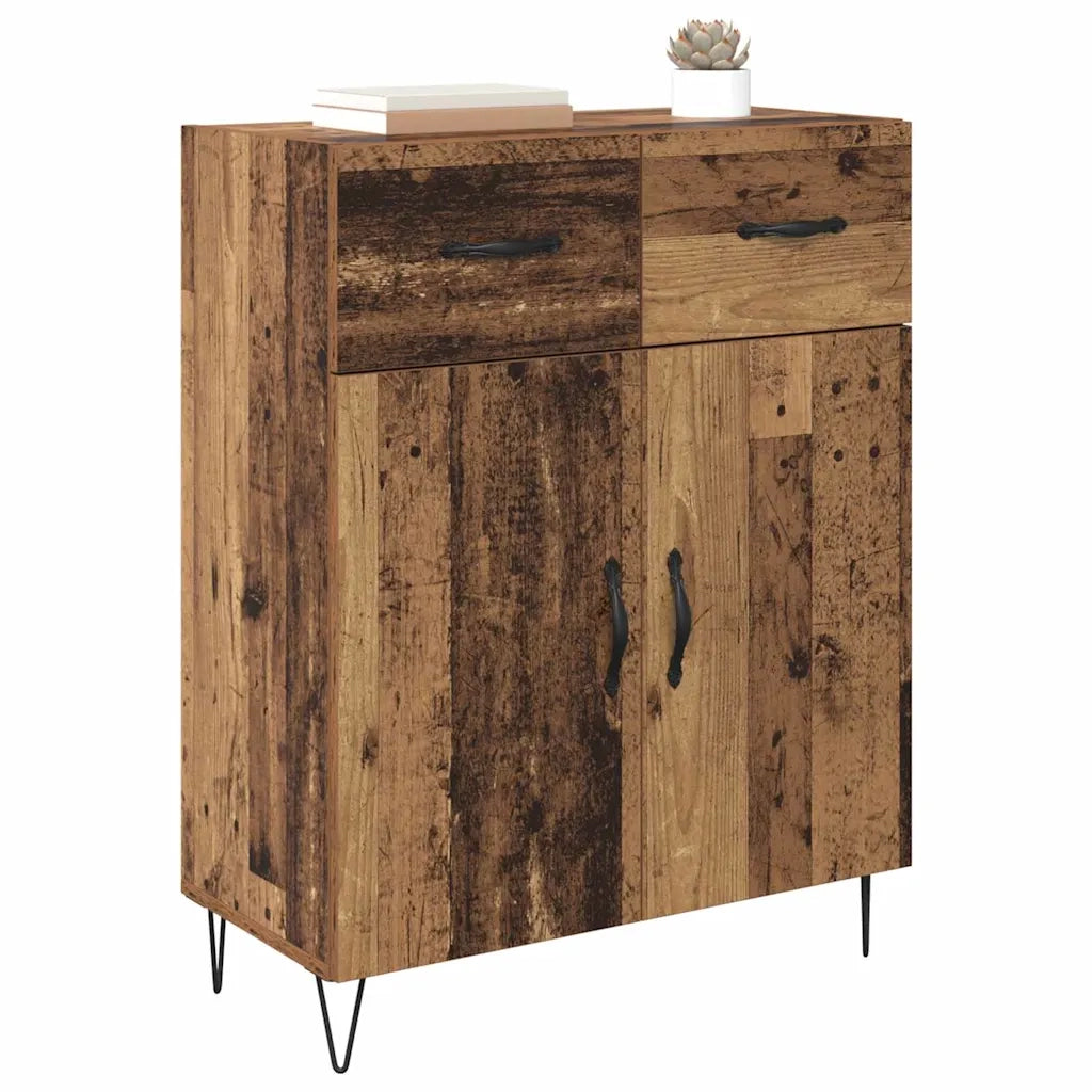 Credenza-Buffet-Armadio da cucina Legno vecchio 69,5 x 34 x 90 cm Legno multistrato 949501