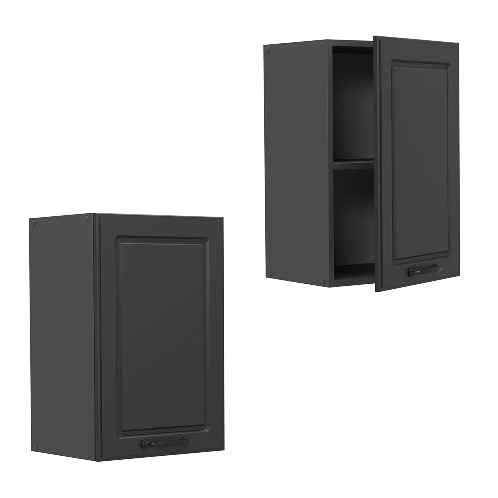 Pensile da cucina R-Line Antracite rustico/Antracite 40 cm Vicco