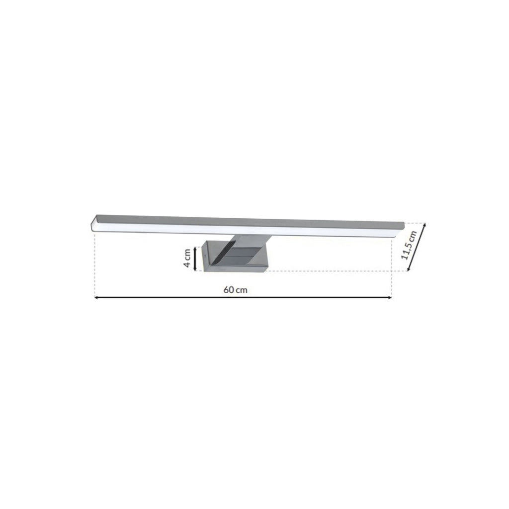 Applique LED bagno Milagro Shine ML589 13,8W 4000K IP44