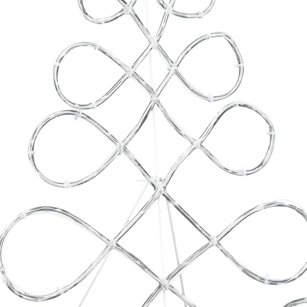 Luci a forma di albero di Natale Multicolore 78 x 58 cm PVC CFW5557505