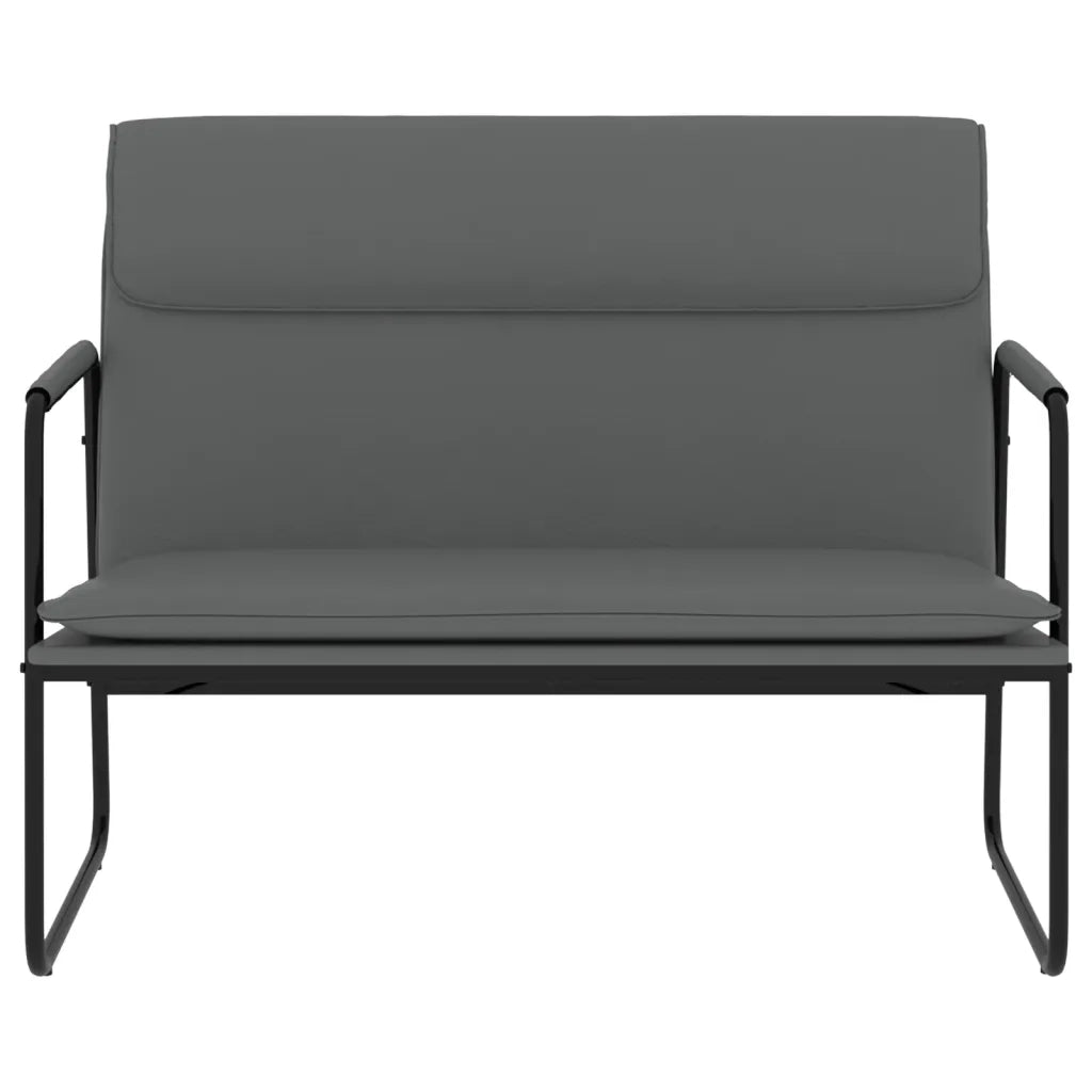 Panca Grigia 100x64x80 cm in Similpelle CFW8943769