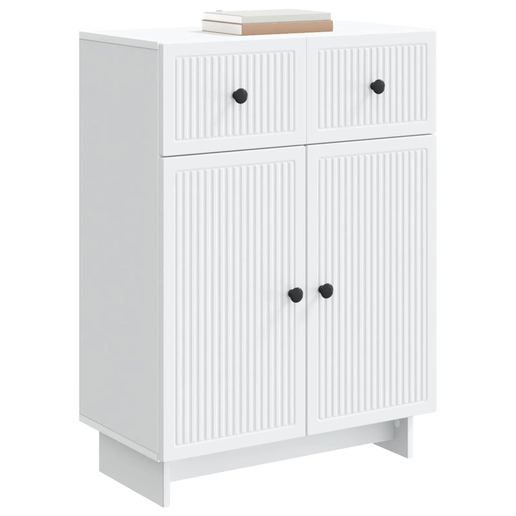 Credenza Bianco 66 x 34,5 x 90 cm Legno ingegnerizzato 893945