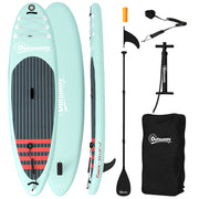 Tavolo da Paddle Surf Inflatable 320 cm Antiscivolo ¨C zephmum ¨C Alluminio Nero