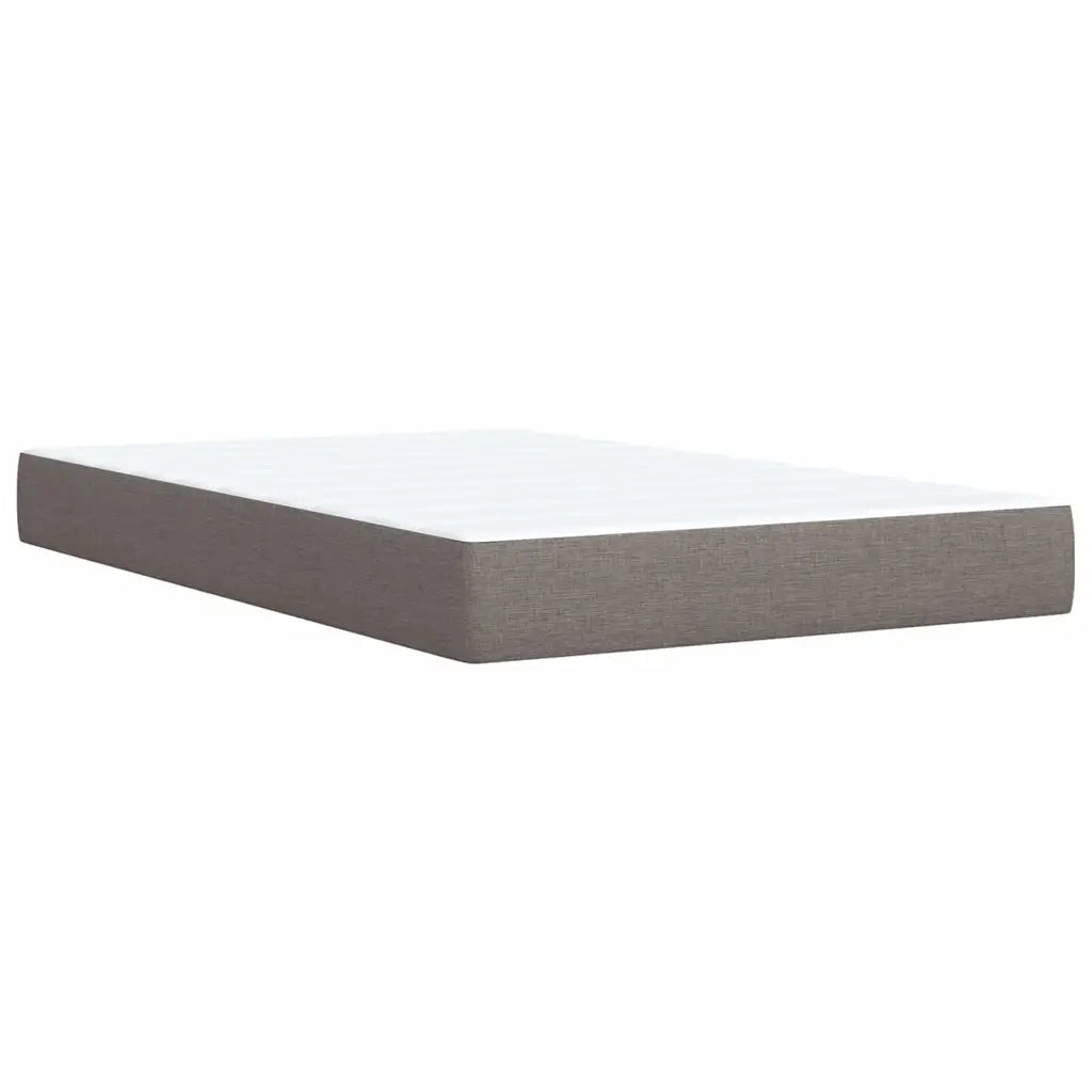 Giroletto a Molle con Materasso Tortora 120x200 cm in Tessuto 3285852