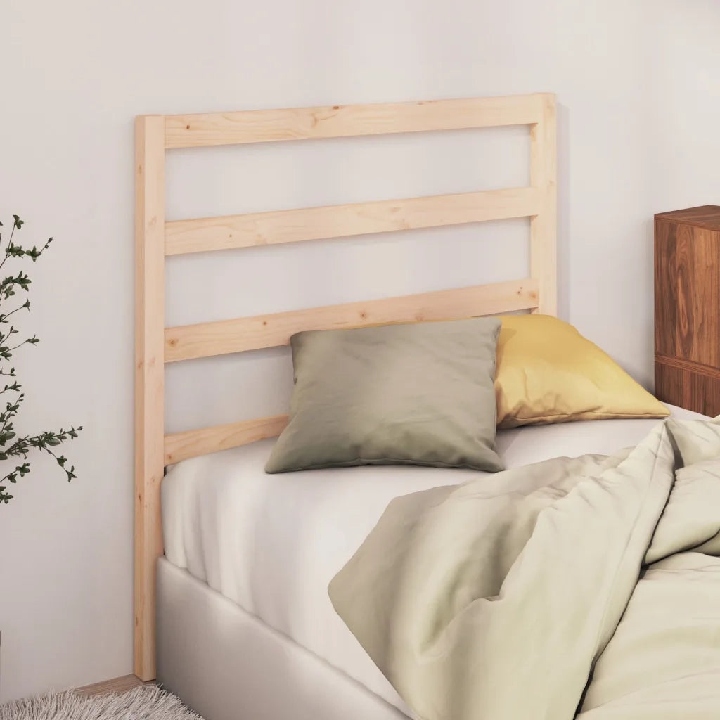 Testiera | Testata per Letto 95x4x100 cm in Legno Massello di Pino