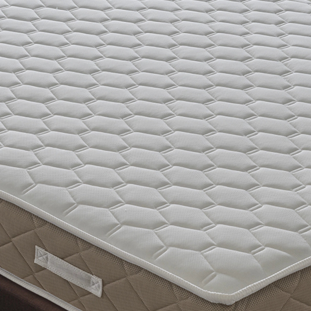 Materasso Matrimoniale 200x200 a molle insacchettate e memory foam, Gold Relax, Alto 25 cm, 4 cm memory Gel