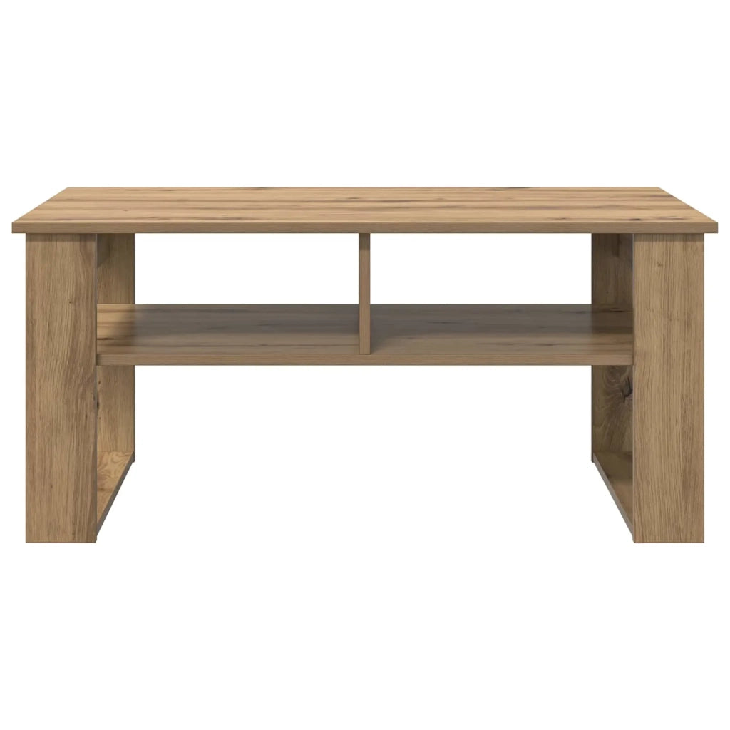 Tavolino da salotto Rovere artigianale 96 x 54 x 44 cm