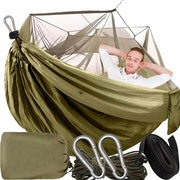 Hangmat da Campeggio Ultraleggera con Sacchetto per Pioggia - 260 x 140 cm