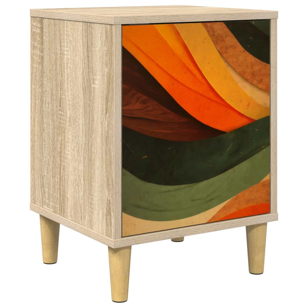 Armadio da Notte BONN Rovere Sonoma 36 x 33 x 50 cm 8007213