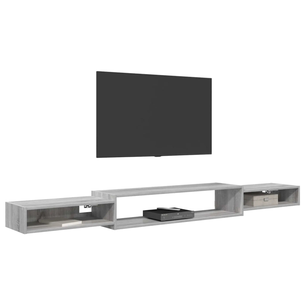 Mobile TV da Parete A parete Sonoma grigio 220 x 28 x 21 cm 8006018