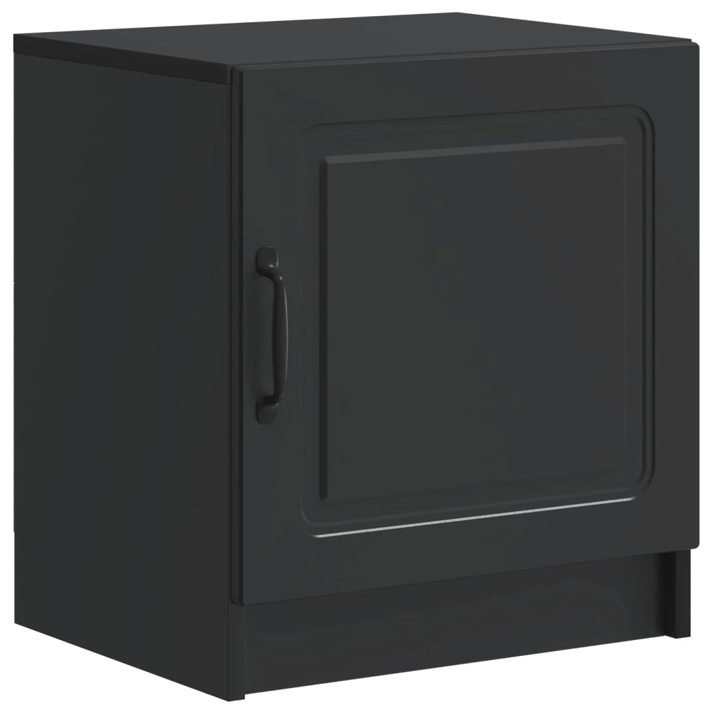 Armadio da Notte Nero 43 x 34,5 x 47 cm Legno ingegnerizzato 895717