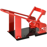Cavalletto Alzamoto Anteriore in Metallo per Moto max 450kg con Sezioni Preforate, 27.5x51-69x34 cm