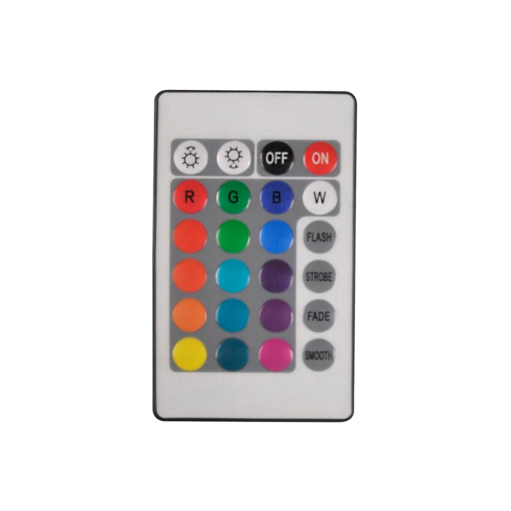 Kit striscia LED RGB 18W 5m IP65 con telecomando Polux