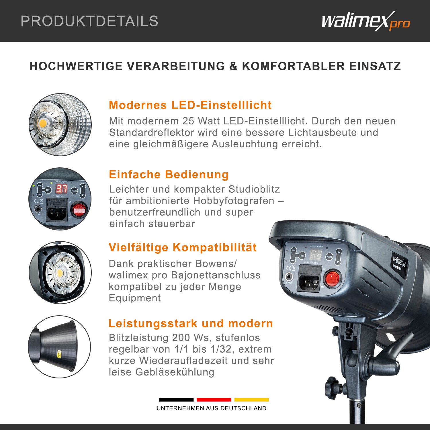 Teleobiettivo 650-1300mm 1:8-16 CSC compatibile con Nikon Z – Focus manuale, obiettivo zoom tele per full-frame e Sensore APS-C – incl. coperchio e custodia