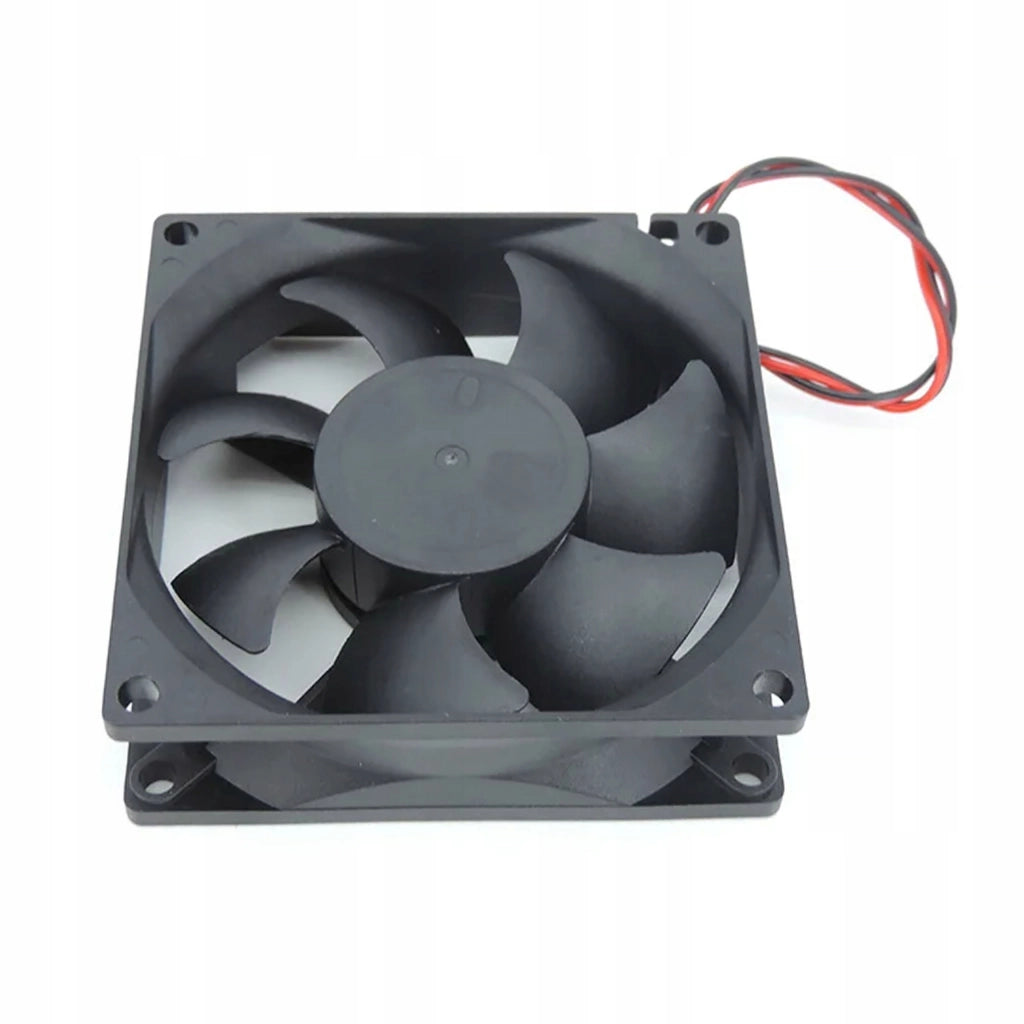 Ventola 80x80x25 mm 2PIN 12V – Raffreddamento Efficiente e Silenzioso | 2000 RPM, 35 CFM, 25 dBA