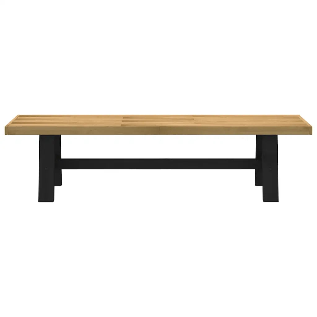 vidaXL Panca Pranzo NOAIN Gambe a Forma A 180x40x45 cm Legno Massello