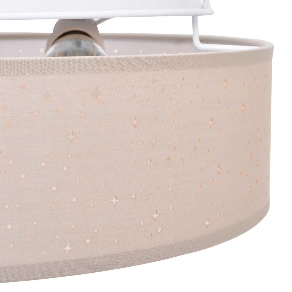 Lampada da soffitto Talpa 30 x 30 x 13,5 cm Tessuto CFW2843003