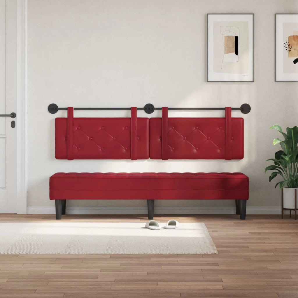 Testiera sospesa Rosso Vino Similpelle