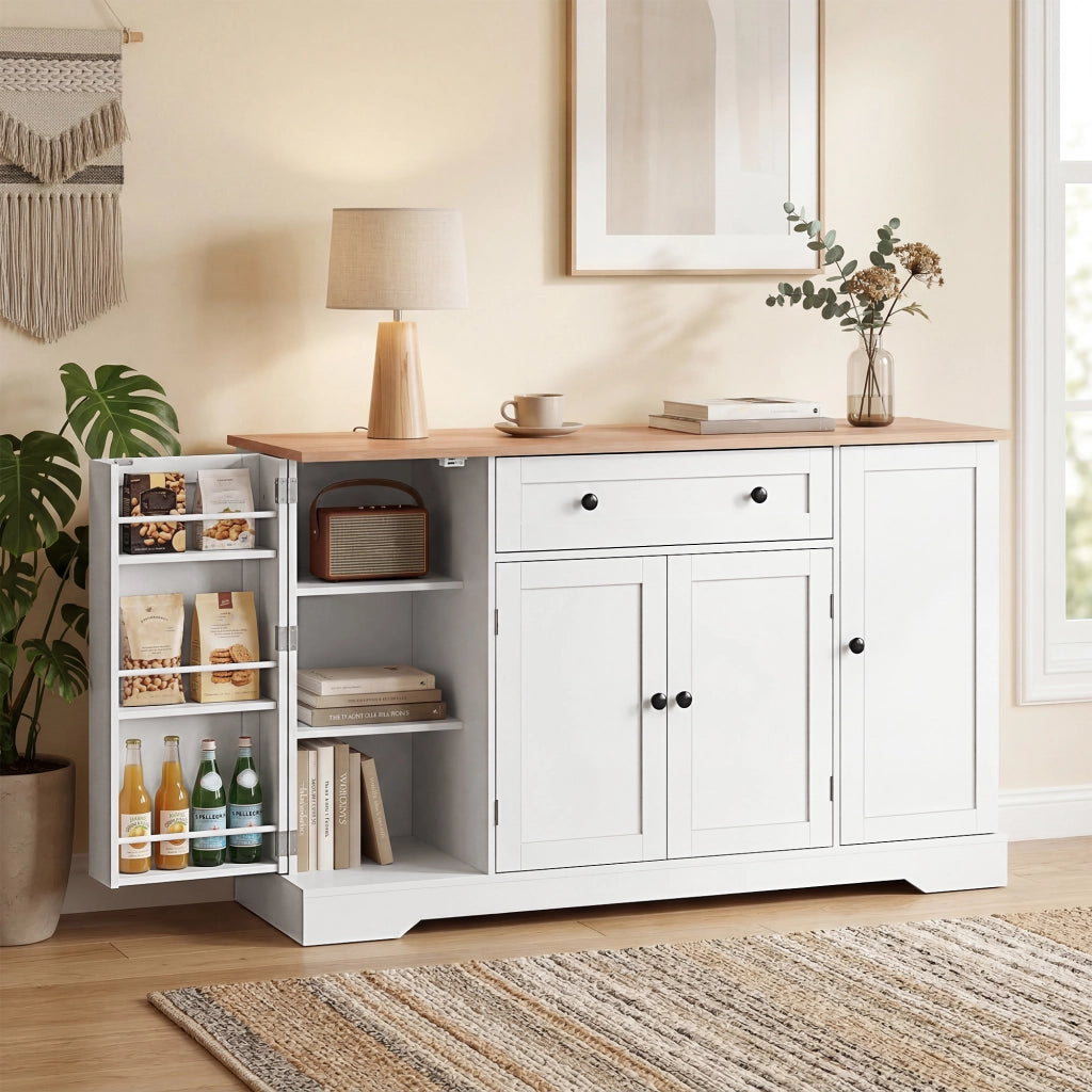 Credenza ¨C zephmum ¨C bianco 138x40x83,5
