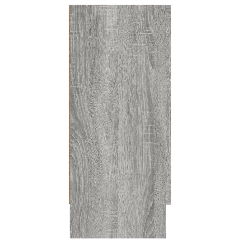 Buffet credenza cassettiera armadio mobile contenitore organizer per cucina soggiorno salotto Sonoma 120 x 30,5 x 70 cm legno ingegnerizzato grigio 02_0036282