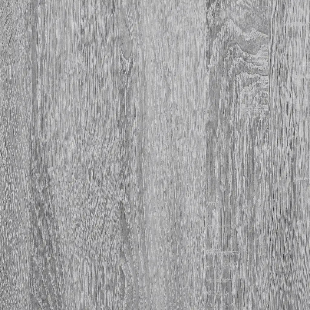 Banco Reception Grigio Sonoma 100x40x104 cm Legno Multistrato 859056