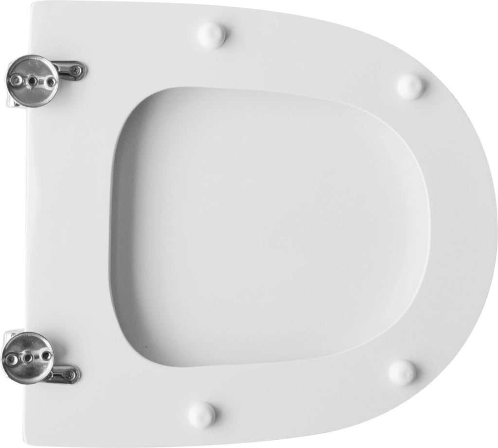 Copriwater compatibile per WC Althea vaso Ring forma 7 Bianco