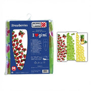 TELO ASSE DA STIRO IN COTONE LOVE GIMI- - cm.139x55 L per assi da stiro max cm.130x44 - 1 blister GIMI